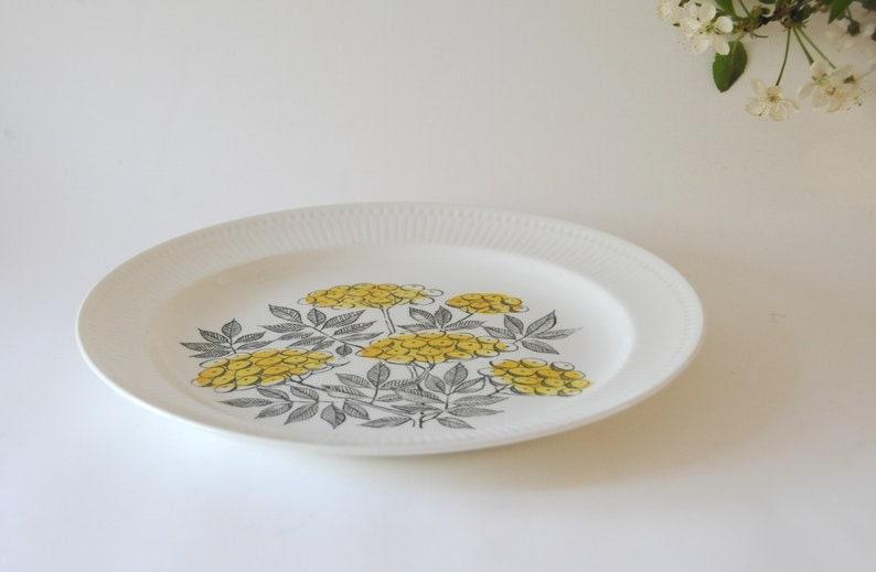 Modern Rorstrand. CAPRI Dinner plate. Hertha Bengtson. Scandinavian Mid Century Modern. Retro collectible